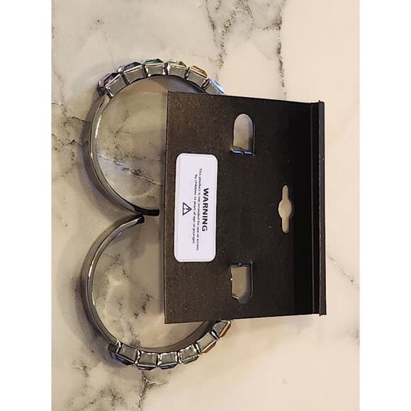 Simply Vera Vera Wang Hoop Earrings With Multicolor Gemstones - Picture 3 of 5